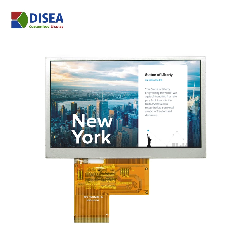 disea 4.3 inch ftt lcd module 1.0