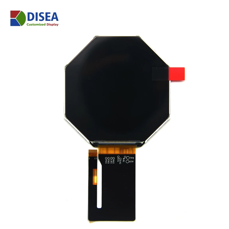 3.4 inch round tft display 1.01