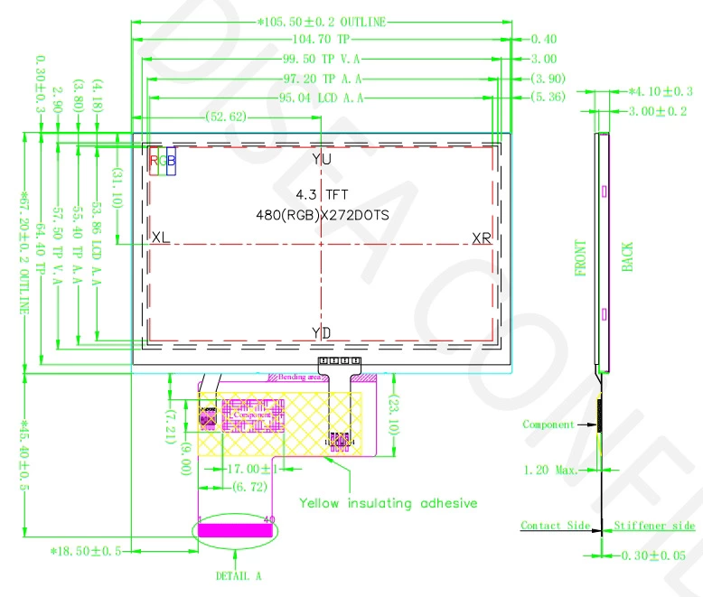 DS-T043QPH-25