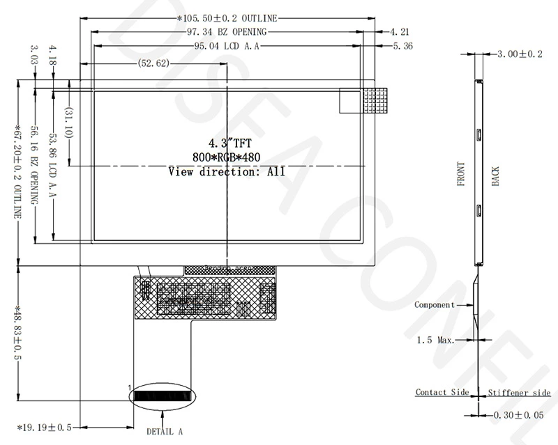 DS-T043BWSA-01