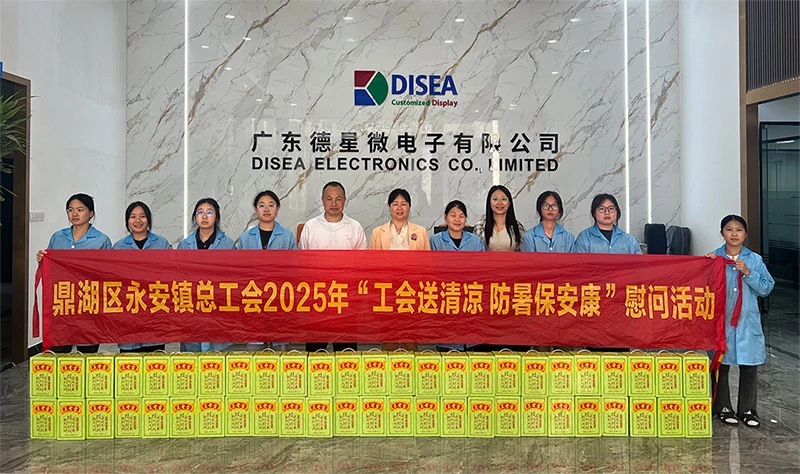 第九期：工会送清凉 防暑保安康 | 深圳市鼎湖区永安镇总工会赴德星微电子开展高温慰问